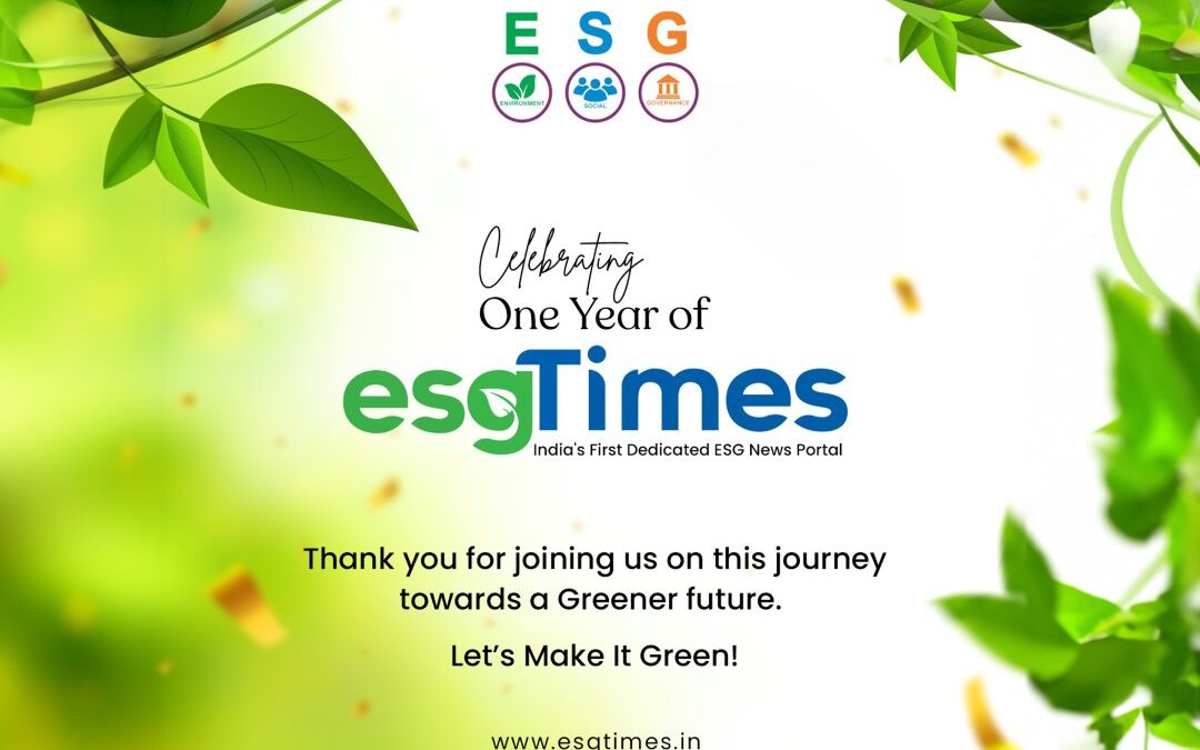 Celebrating One Year of ESG TIMES